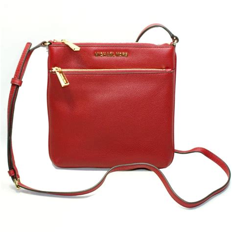 genuine leather michael kors crossbody bag